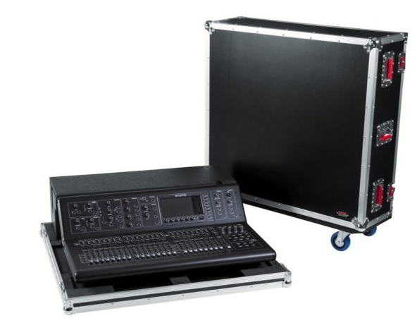 G-TOUR M32 ATA WOOD FLIGHT CASE FOR WITH DOGHOUSE FOR MIDAS M32 LARGE FORMAT MIXER